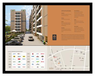Image of 1404 Sq.ft 2 BHK Apartment / Flat for sale in Rudra Infinity by Rudra Developers, Sargasan, Gandhinagar for Rs. 7500000