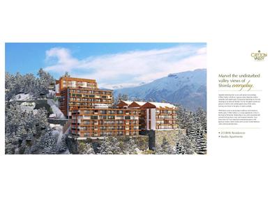 Image of 1410 Sq.ft 2 BHK Apartment / Flat for sale in Cliffton Valley, Panthaghati, Shimla for Rs. 9500000