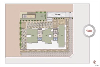 Image of 1830 Sq.ft 3 BHK Apartment / Flat for sale in Swastik Harvi Helios, Bopal, Ahmedabad for Rs. 8235000