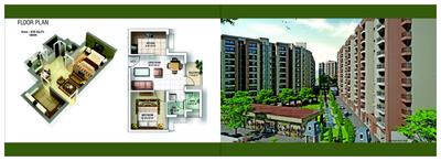 Image of 600 Sq.ft 1 BHK Apartment / Flat for sale in Omaxe Shubhangan, Kherka Musalman, Bahadurgarh for Rs. 2800000