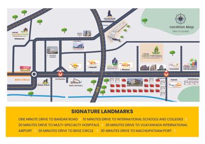 Image of 183 Sq.ft Residential Plot / Land for sale in Harivillu Fortune Green Vistaraa, Akunuru, Vijayawada for Rs. 2928000