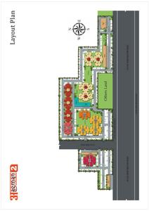 Image of 734 Sq.ft 2 BHK Apartment / Flat for sale in Agrasain Aagman 2, Sector 70, Faridabad for Rs. 4350000