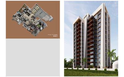 Image of 2878 Sq.ft 4 BHK Apartment / Flat for sale in Happy Home Elanza, Vesu, Surat for Rs. 17200000
