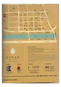 Image of 1400 Sq.ft 2 BHK Apartment / Flat for sale in Kinar Heights, Bhatha, Surat for Rs. 6000000