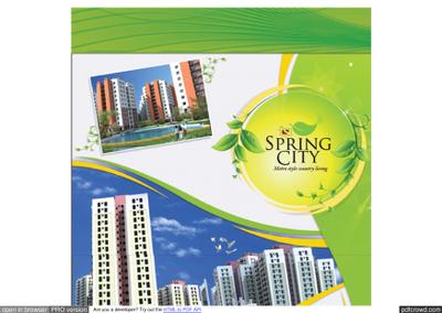 Image of 1065 Sq.ft 3 BHK Apartment / Flat for sale in Trishna TSL Spring City Phase 1, Khordha, Khordha District for Rs. 4600000