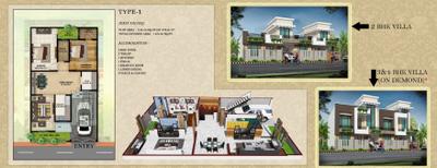 Image of 1050 Sq.ft 2 BHK Apartment / Flat for sale in Rishi Krishna Residency, Arjunganj, Lucknow for Rs. 4900000