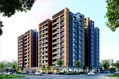 Image of 3600 Sq.ft 3 BHK Penthouse for sale in Swastik Skylark, Gota, Ahmedabad for Rs. 12500000