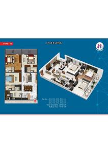 Image of 1975 Sq.ft 3 BHK Apartment / Flat for sale in Heriitage Signature, Shanti Nagar, Bengaluru for Rs. 20500000