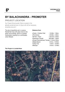Dhoomavathi Pride Brochure 2