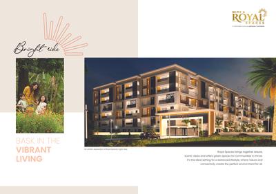 Image of 1432 Sq.ft 2 BHK Apartment / Flat for sale in Siri Royal Spaces, Poranki, Vijayawada for Rs. 7800000
