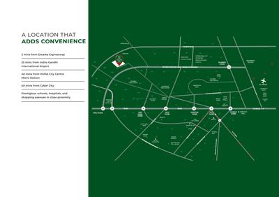Image of 179 Sq.ft Residential Plot / Land for sale in Adani Tatva Estates, Sector 99A, Gurgaon for Rs. 31350000