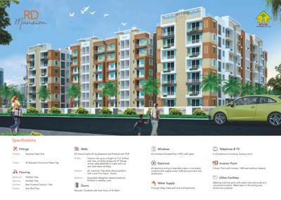 Image of 850 Sq.ft 2 BHK Apartment / Flat for sale in R D Mansion, Danapur, Patna for Rs. 6500000