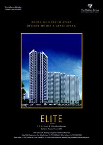 Image of 1200 Sq.ft 2.5 BHK Apartment / Flat for sale in Wadhwa Elite Solitaire 16, Thane West, Thane for Rs. 15900000