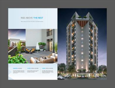Image of 1550 Sq.ft 3.5 BHK Apartment / Flat for sale in Shree Sparsh Skyview, Bhayli, Vadodara for Rs. 10500000