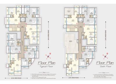 Image of 657 Sq.ft 1 BHK Apartment / Flat for sale in Shree Hrishikesh I, Kamothe, Navi Mumbai for Rs. 7000000