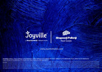 Image of 1100 Sq.ft 2.5 BHK Apartment / Flat for sale in Shapoorji Pallonji Joyville Hadapsar Annexe Phase 14, Shewalewadi, Pune for Rs. 8500000
