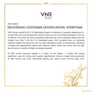 Image of 2033 Sq.ft 3 BHK Villa for sale in VNR Tiara, Thazhambur, Chennai for Rs. 11700000