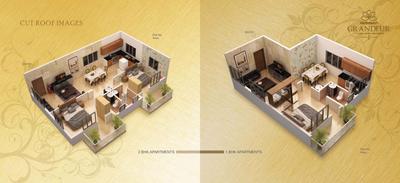 Image of 1650 Sq.ft 2 BHK Apartment / Flat for sale in Vaishnavi Grandeur, Kalkere, Bengaluru for Rs. 12500000