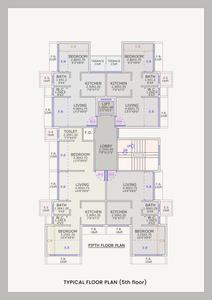 Image of 670 Sq.ft 1 BHK Apartment / Flat for sale in Dream Pearl, Ulwe, Navi Mumbai for Rs. 5400000