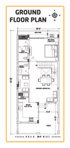 Image of 2300 Sq.ft 3 BHK Apartment / Flat for sale in Bungalow 4, Jagatpura, Jaipur for Rs. 12500000