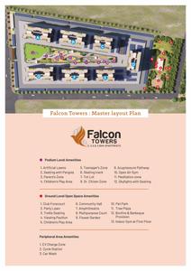 Image of 1060 Sq.ft 2 BHK Apartment / Flat for sale in Riverview Falcon Towers At Riverview City, Loni Kalbhor, Pune for Rs. 7500000