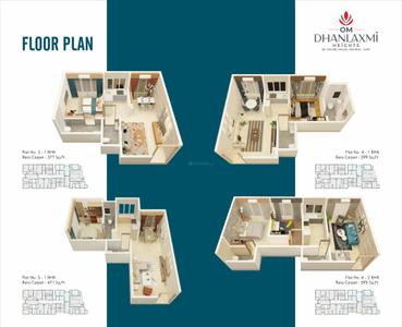 Image of 477 Sq.ft 1 BHK Apartment / Flat for sale in V P Om Dhanlaxmi Heights, Vikhroli East, Mumbai for Rs. 7500000