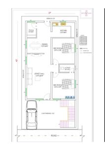 Image of 1146 Sq.ft 2 BHK Villa for sale in Luxury Vision Villa, Tambaram East, Chennai for Rs. 7500000