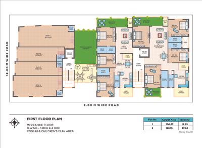 Image of 3037 Sq.ft 4 BHK Apartment / Flat for sale in Valencia Riverside, Veer Sawarkar Nagar, Nashik for Rs. 23000000