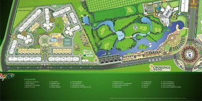 Image of 1350 Sq.ft 2 BHK Apartment / Flat for sale in Arocon Golf Ville, Crossings Republik, Ghaziabad for Rs. 9600000