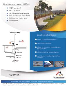 Image of 2099 Sq.ft Residential Plot / Land for sale in The Metro Legacy, Medchal, Secunderabad for Rs. 8200000