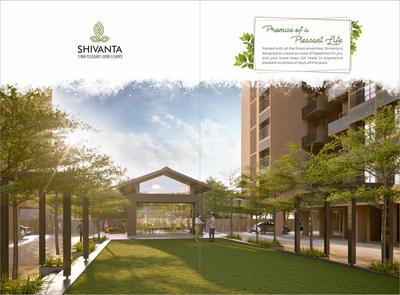 Image of 1530 Sq.ft 3 BHK Apartment / Flat for sale in Shivanta, Sola, Ahmedabad for Rs. 9800000