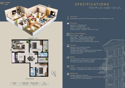 Image of 1380 Sq.ft 2 BHK Apartment / Flat for sale in Baibhab Prime, Pahala, Bhubaneswar for Rs. 7600000