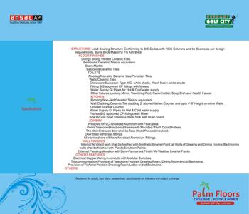 Image of 1746 Sq.ft 3.5 BHK Builder Floor for sale in Ansal API Palm Floors, Sushant Golf City, Lucknow for Rs. 11500000