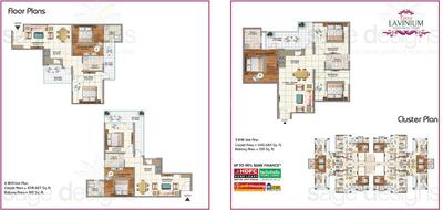 Image of 750 Sq.ft 3 BHK Apartment / Flat for sale in Terra Lavinium, Sector 75, Faridabad for Rs. 6200000