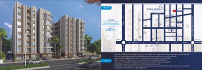 Image of 1460 Sq.ft 2 BHK Apartment / Flat for sale in Vision Kalash Enclave, Vatva, Ahmedabad for Rs. 3250000