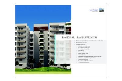 Image of 1858 Sq.ft 3 BHK Apartment / Flat for sale in Babukhan Solitaire, Gachibowli, Hyderabad for Rs. 19000000