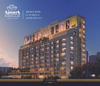 Image of 1500 Sq.ft 3 BHK Apartment / Flat for sale in H J Ajmera Shringaar, Vile Parle West, Mumbai for Rs. 50000000