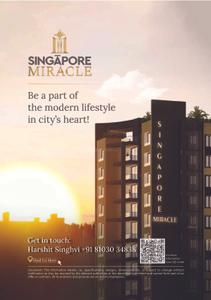 Image of 1704 Sq.ft 4 BHK Apartment / Flat for sale in Sarthak Singapore Miracle, Navlakha, Indore for Rs. 14400000