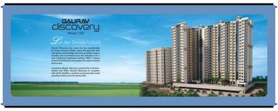 Image of 580 Sq.ft 1 BHK Apartment / Flat for sale in Vidhi Gaurav Discovery, Malad West, Mumbai for Rs. 6900000