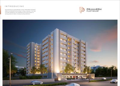 Image of 1500 Sq.ft 3 BHK Apartment / Flat for sale in Praharsh Platinium, Shela, Ahmedabad for Rs. 7900000