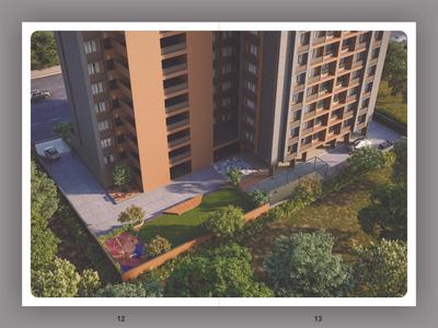 Image of 1845 Sq.ft 3 BHK Apartment / Flat for sale in The Atlantis 84, Zundal, Ahmedabad for Rs. 7100000