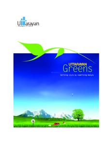 Uttarayan Greens Brochure 1