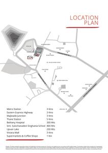 Image of 350 Sq.ft 1 BHK Apartment / Flat for sale in Neelkanth Zen, Thane West, Thane for Rs. 6000000