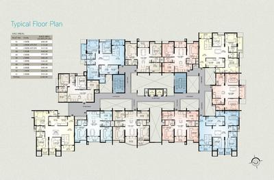 Image of 1085 Sq.ft 2 BHK Apartment / Flat for sale in Somayaji Essel Heights, Yeyyadi, Mangalore for Rs. 6900000