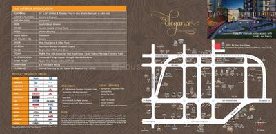 Image of 1643 Sq.ft 3 BHK Apartment / Flat for sale in Happy Elegance, Vesu, Surat for Rs. 8500000
