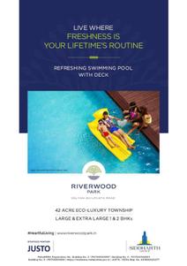 Image of 955 Sq.ft 2 BHK Apartment / Flat for sale in EON Riverwood Park Building No 2, Sagarli Gaon, Thane for Rs. 7650000