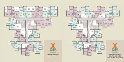 Image of 900 Sq.ft 2 BHK Apartment / Flat for sale in Raj Tulsi Aawas, Badlapur East, Badlapur for Rs. 3100000