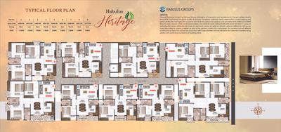 Image of 1377 Sq.ft 3 BHK Apartment / Flat for sale in Habulus Heritage, Electronic City, Bengaluru for Rs. 7022700