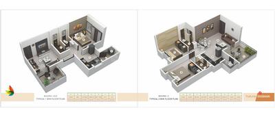 Image of 568 Sq.ft 1 BHK Apartment / Flat for sale in Fortune Shubhan, Yewalewadi, Pune for Rs. 2800000