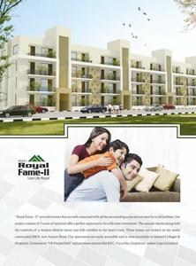 Image of 820 Sq.ft 2 BHK Builder Floor for sale in Motia Royal Fame II, Sector 117, Mohali for Rs. 4690000